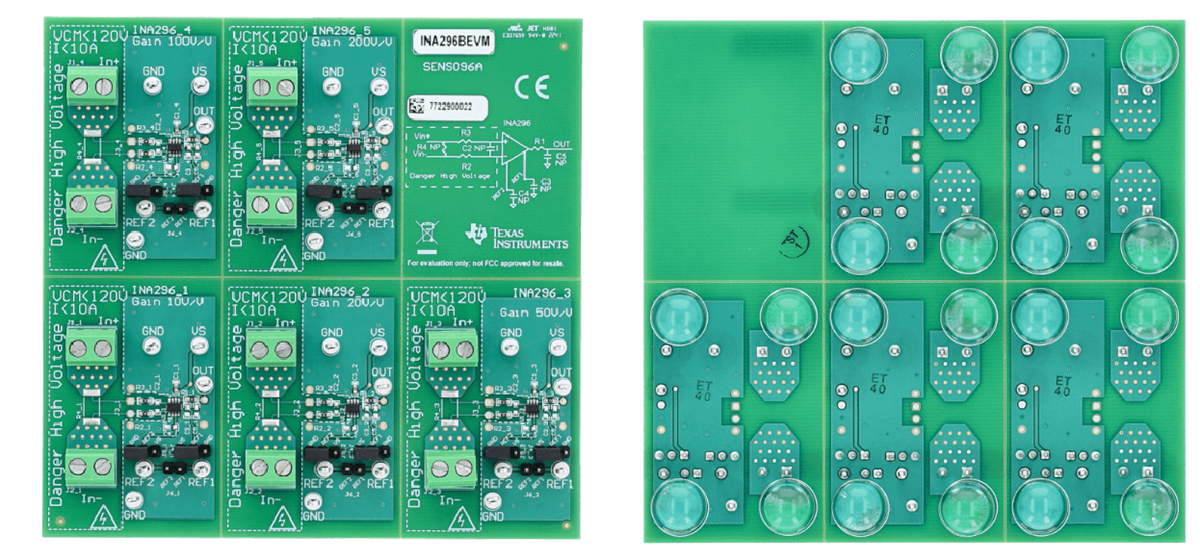 Texas Instruments Modules d'évaluation INA296xEVM